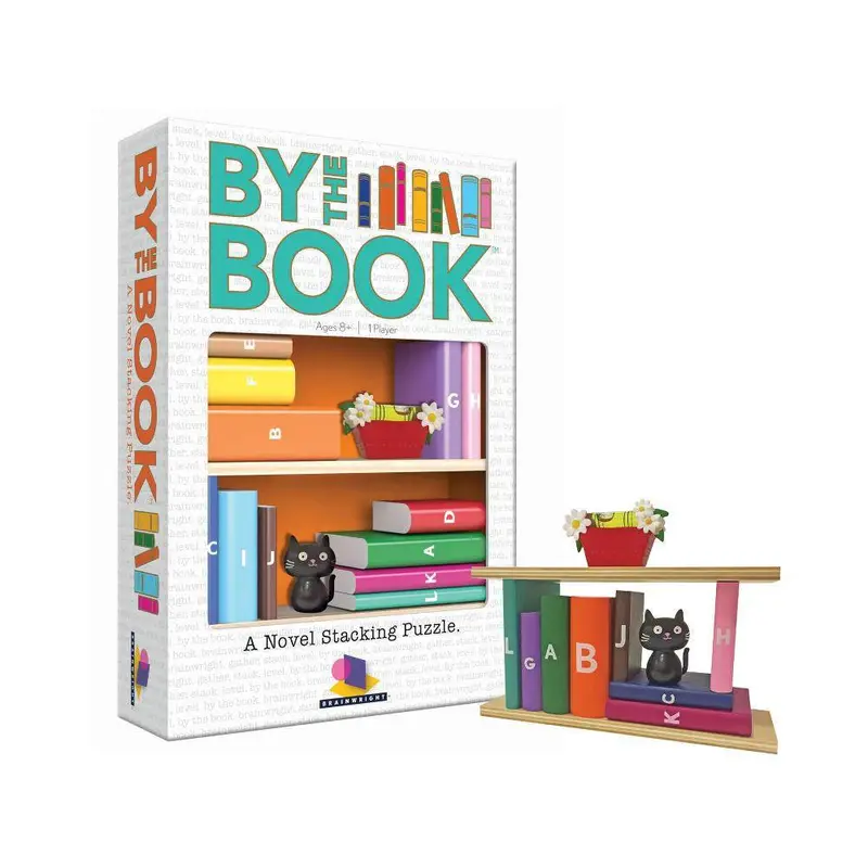 By The Book - Novel Stacking Puzzle