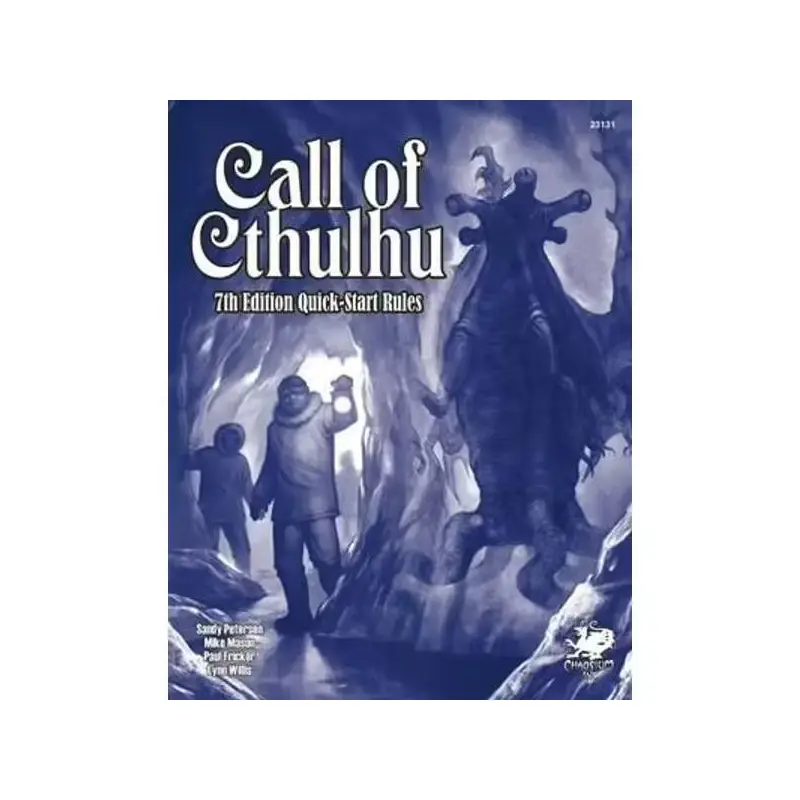 Call Of Cthulhu 7th Edition Quickstart Rules