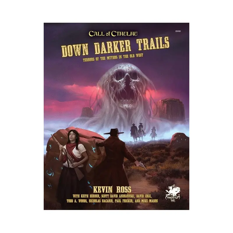 Call of Cthulhu RPG - Down Darker Trails