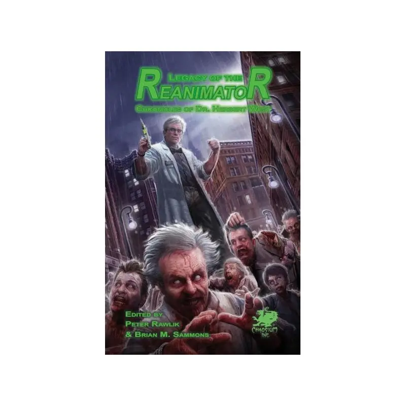 Call of Cthulhu RPG - Legacy of the Reanimator