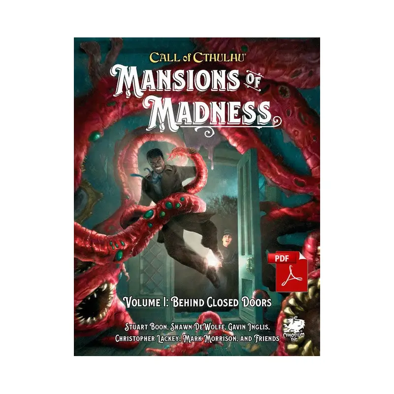 Call of Cthulhu RPG - Mansions of Madness: Vol 1 - Behind Closed Doors