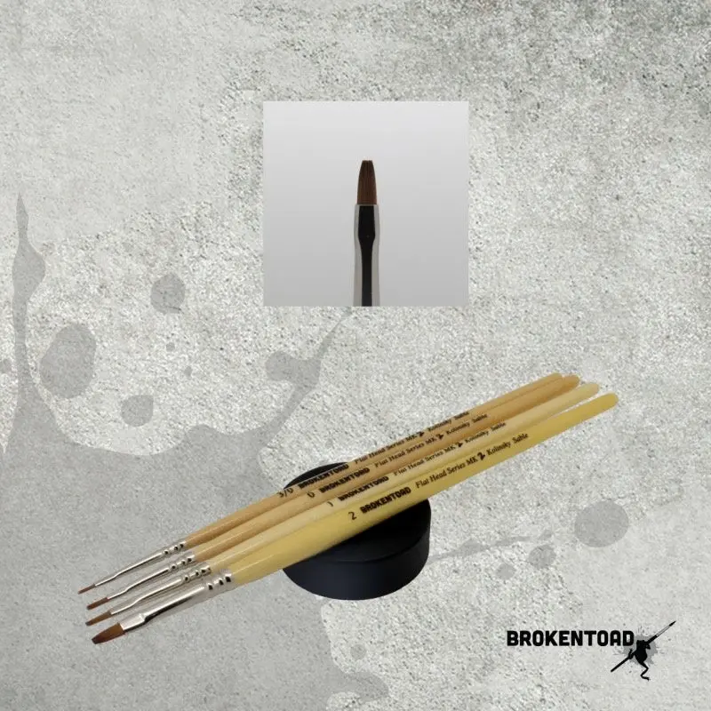 Broken Toad - Flat Head Series MK2 Brush - Size 2