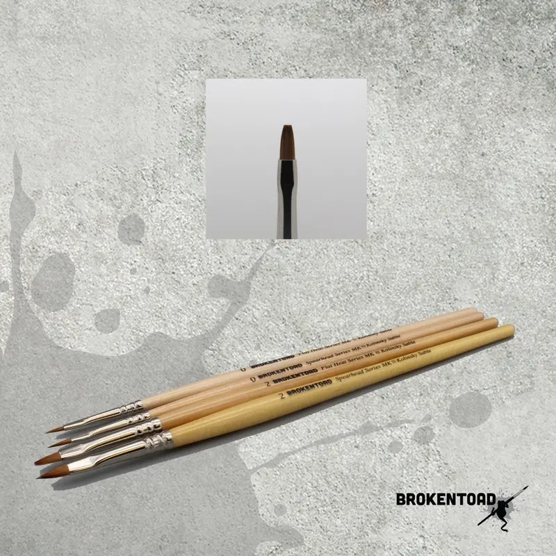 Broken Toad - Flat Head Series MK3 Brush - Size 2