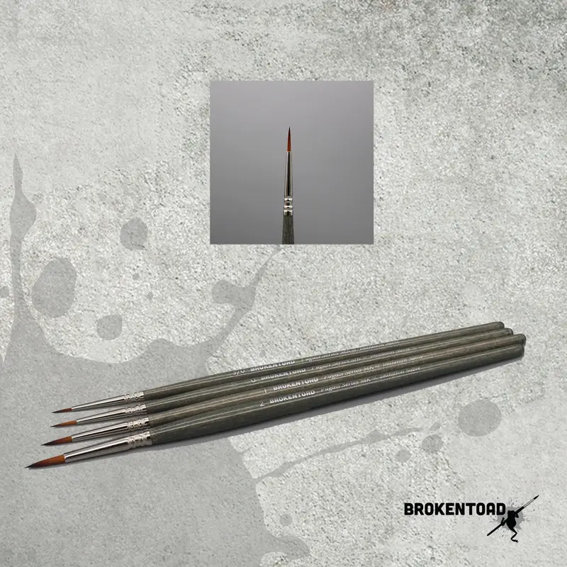 Broken Toad - Fugazi Series MK3 Brush - Size 0