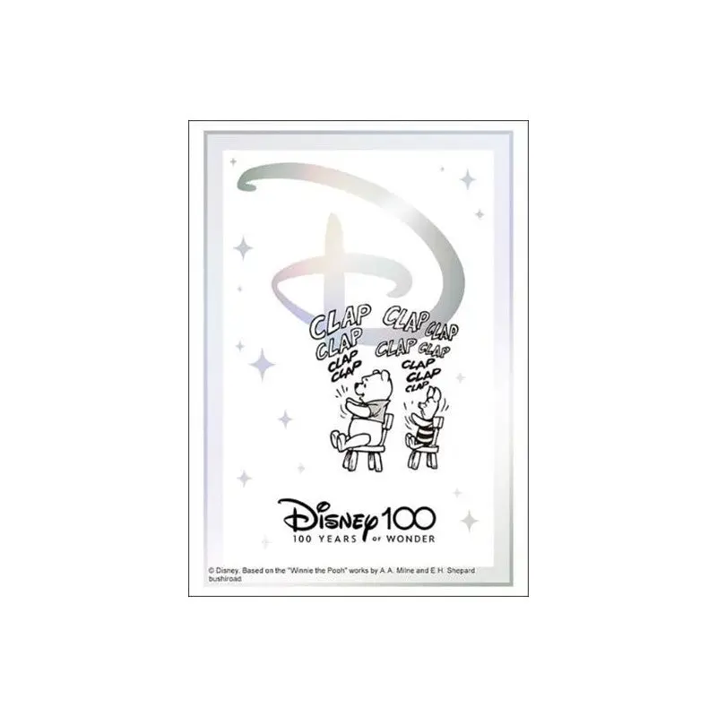 Bushiroad Sleeve Collection Disney 100 Pooh & Piglet