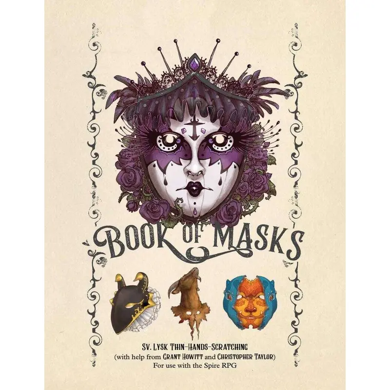 Book Of Masks: A Spire Sourcebook