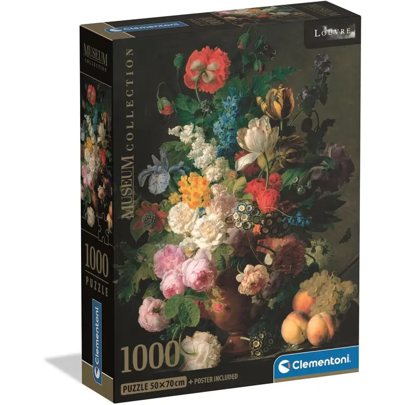Bowl of Flowers 1000 Piece Jigsaw (Museum)