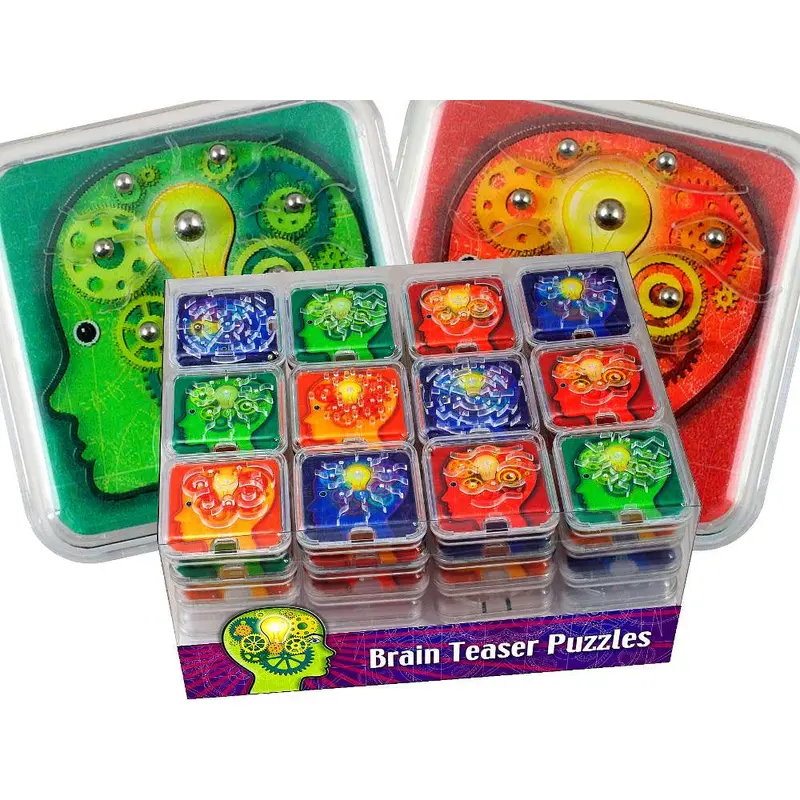Brain Teaser Double Sided Ball Puzzle Assorted
