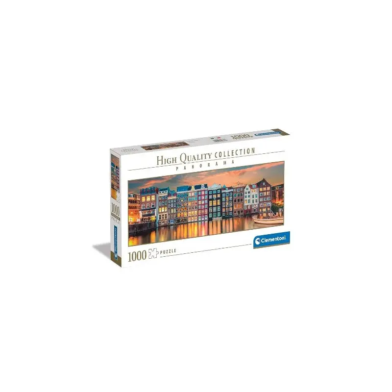 Bright Amsterdam 1000 Piece Jigsaw (High Quality)