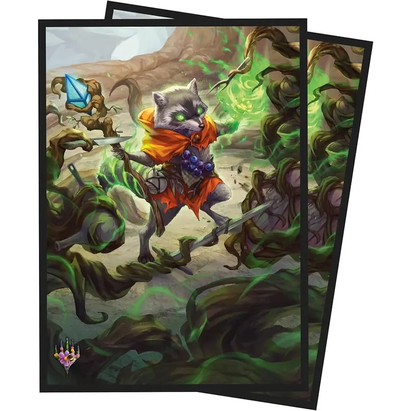 Bloomburrow Deck Protector Sleeves Bello Bard of the Brambles for Magic The Gathering (100)