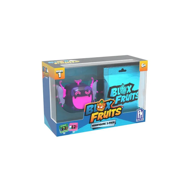 BLOX FRUITS 1.5 inch Mini Figure 2pk with DLC Code