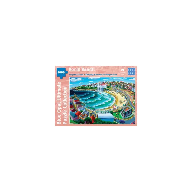Blue Opal - Evans: Bondi Beach 1000 Piece Jigsaw