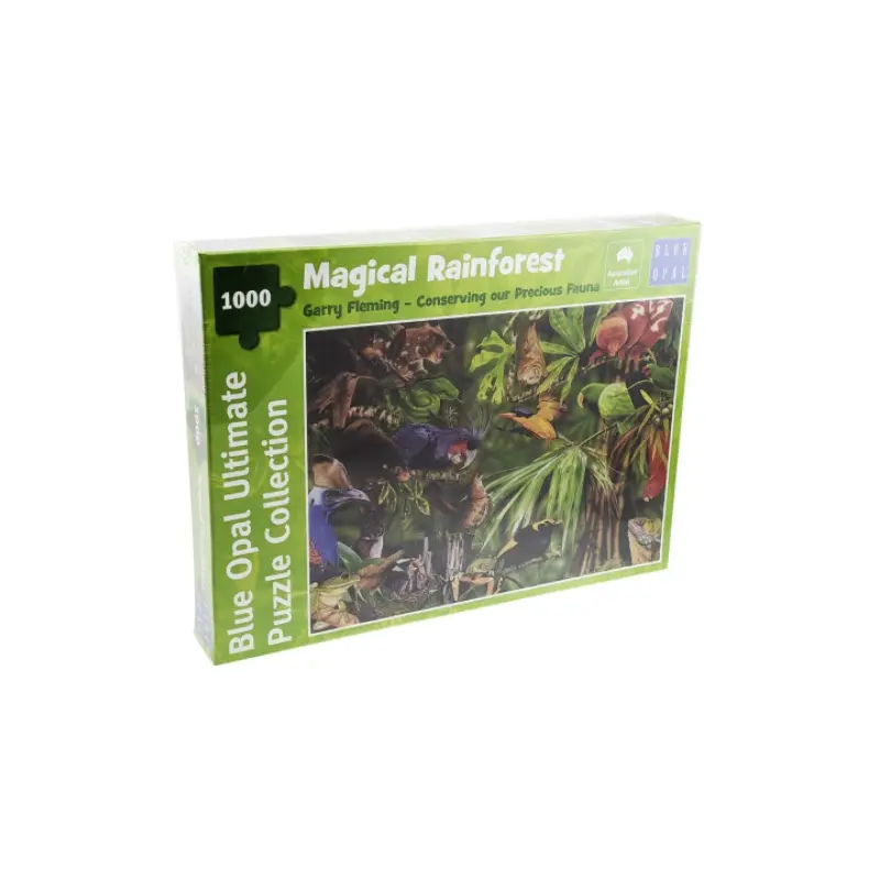 Blue Opal - Fleming: Magical Rainforest 1000 Piece Jigsaw