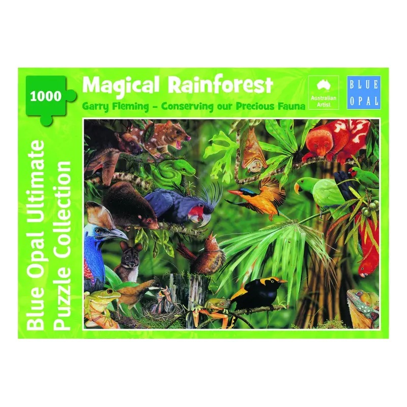 Blue Opal - Fleming On the Forest Floor 1000 Piece Jigsaw