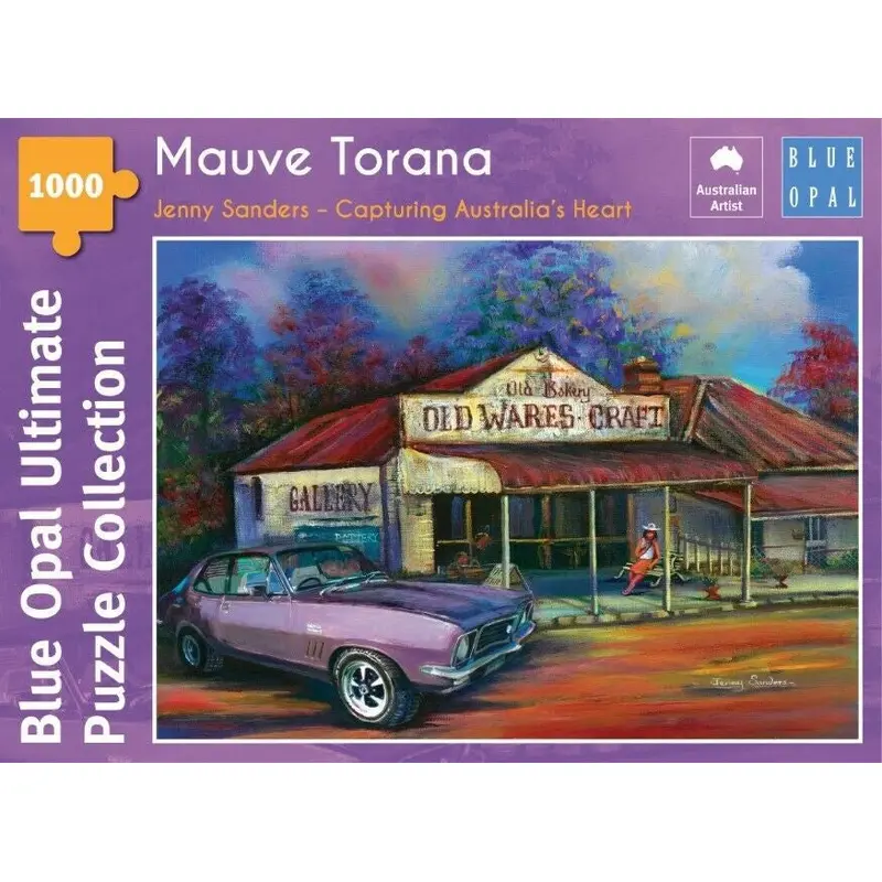 Blue Opal - Jenny Sanders Mauve Torana 1000 Piece Jigsaw