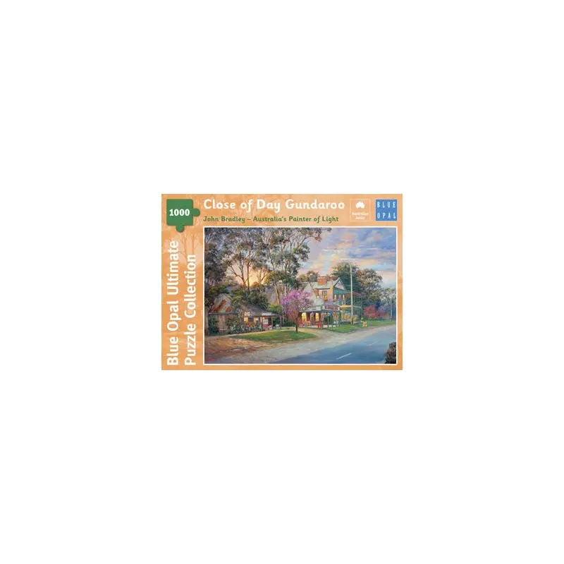 Blue Opal - John Bradley Close of Day Gundaroo 1000 Piece Jigsaw