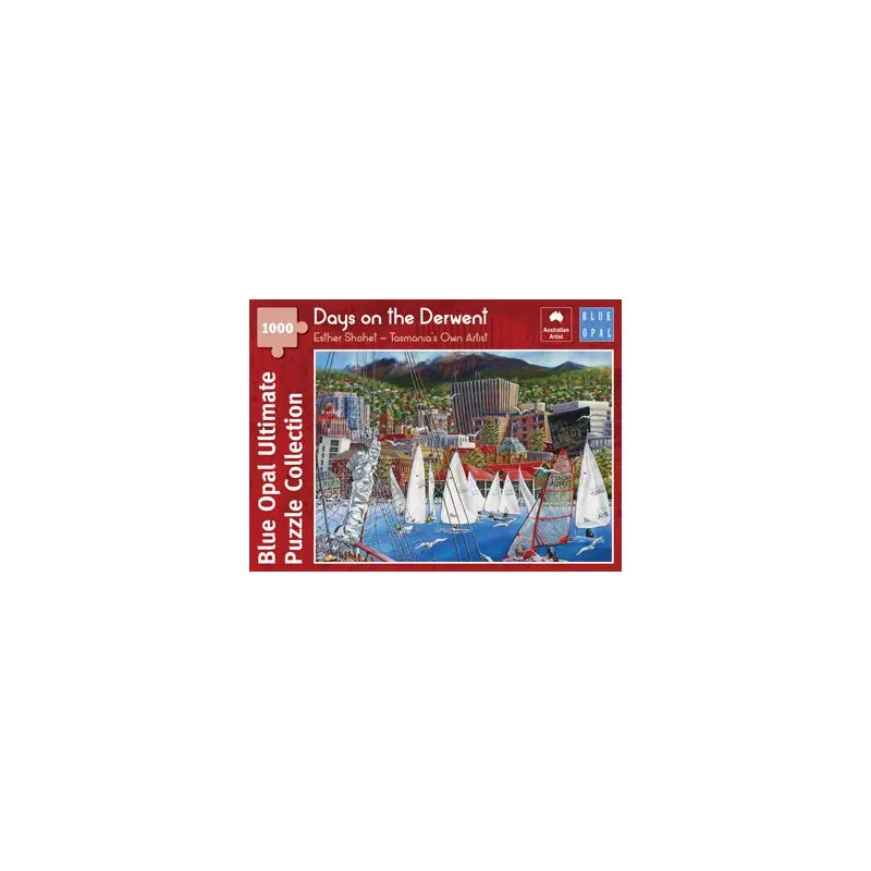 Blue Opal - Shohet: Days on the Derwent 1000 Piece Jigsaw