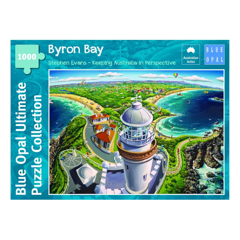 Blue Opal - Stephen Evans Watsons Bay 1000 Piece Jigsaw
