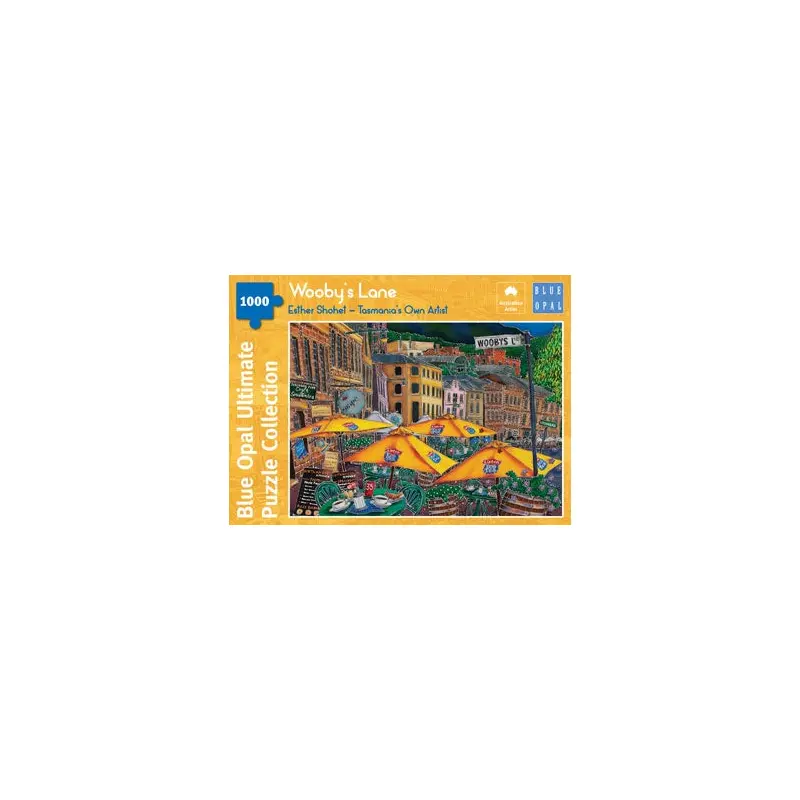 Blue Opal - Woobys Lane Esther Shohet 1000 Piece Jigsaw