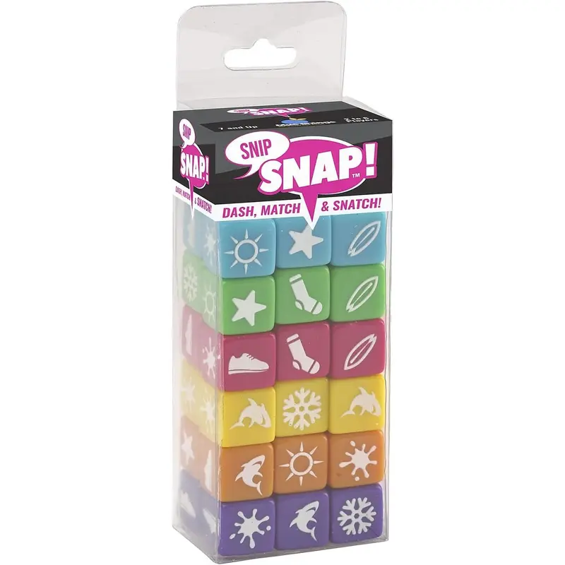 Blue Orange Games - Snip Snap! D6 Dice 36-Pieces Set