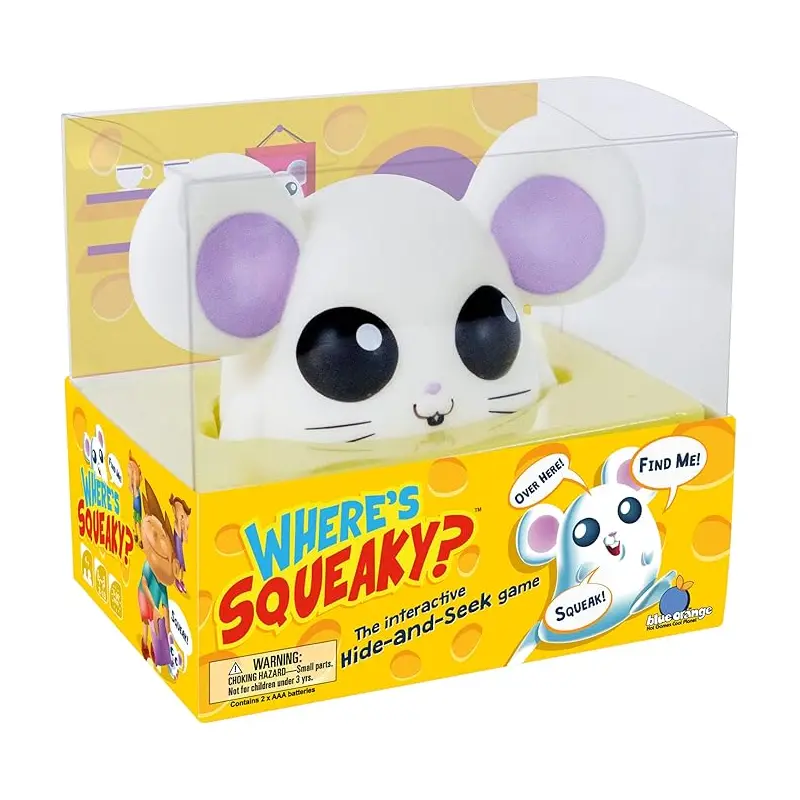 Blue Orange Games Wheres Squeaky? Interactive Hide and Seek Game