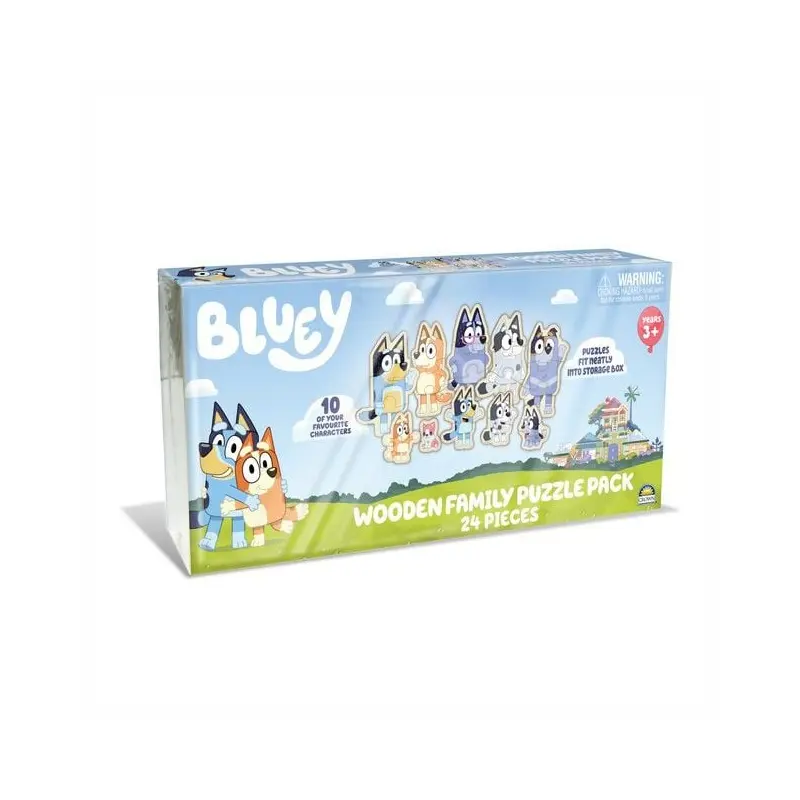 Bluey Wooden Family Puzzle