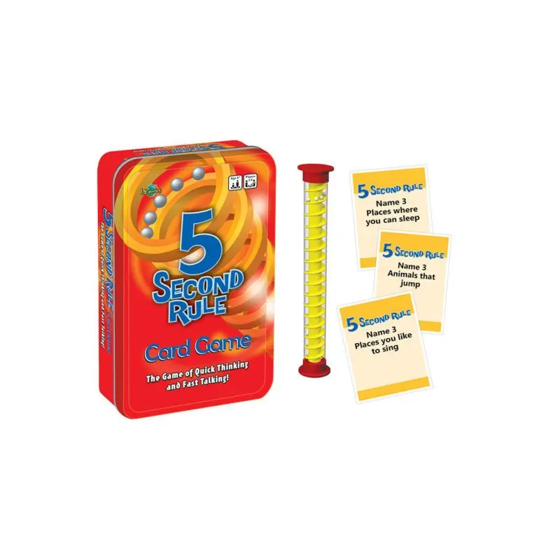 5 Second Rule Card Game (TIN)