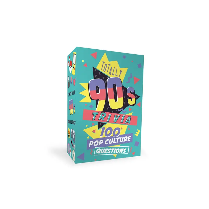 90s Trivia Card Game
