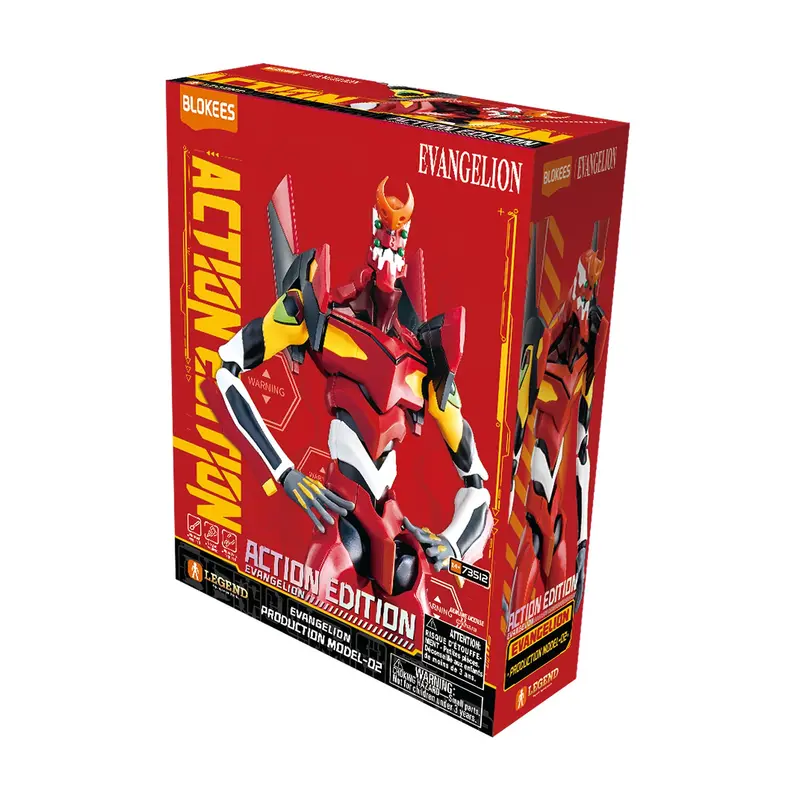 Blokees- Action Edition Evangelion Production Model 02
