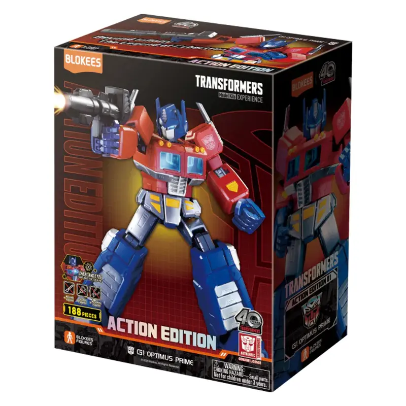 Blokees - Transformers - Model Kit - AE01 G1 Optimus Prime- Action Class