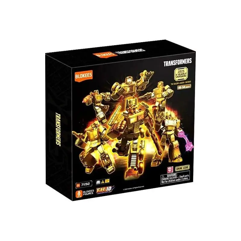 Blokees - Transformers - Model Kit - XV01 The Golden Lagoon Defense
