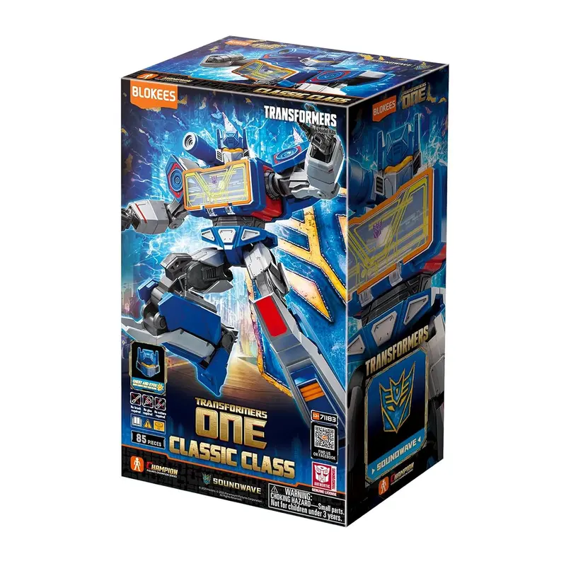 Blokees - Transformers One - Model Kit - Soundwave - Classic Class 17