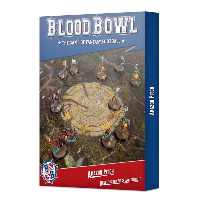 Blood Bowl - Amazon Team Pitch & Dugouts (202-29)