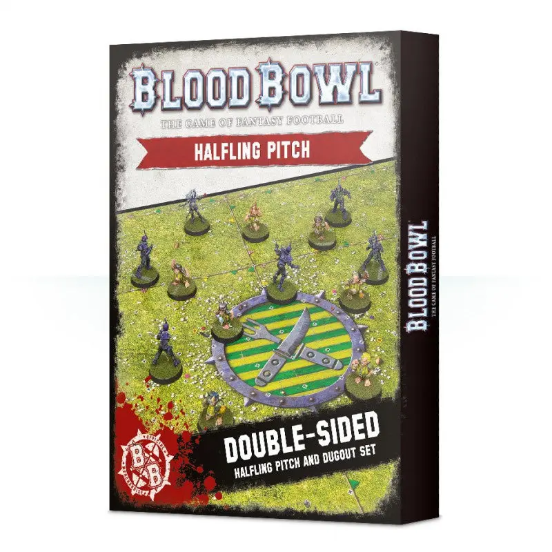 Blood Bowl - Blood Bowl:Halfling Team Pitch & Dugouts