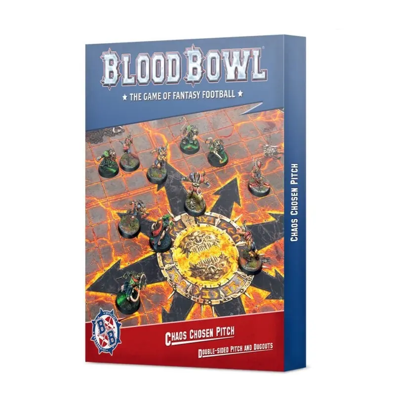Blood Bowl - Chaos Chosen Pitch & Dugouts (200-46)