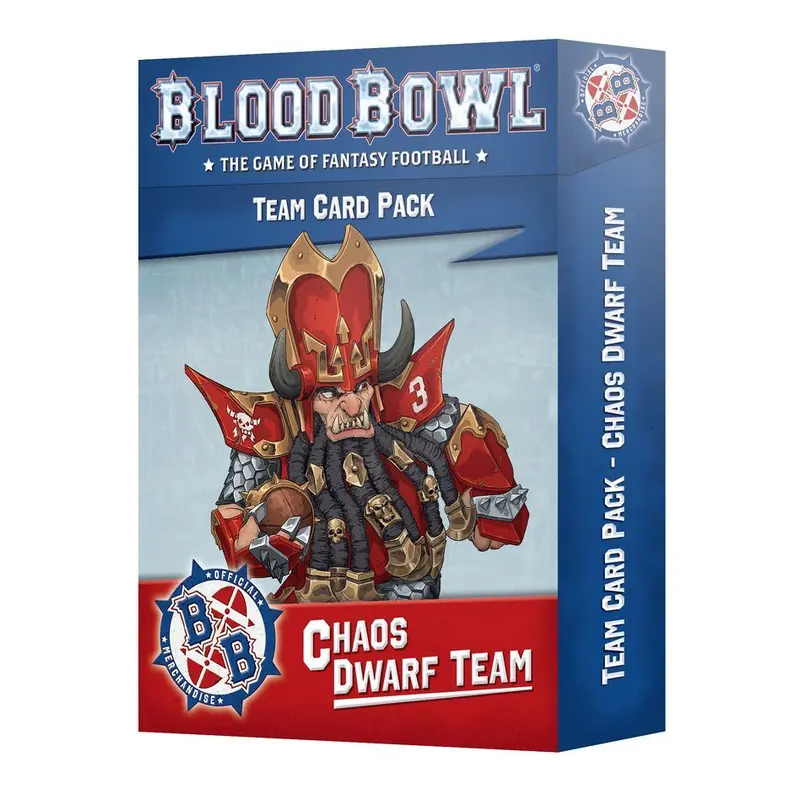 Blood Bowl - Chaos Dwarf Cards (202-47)