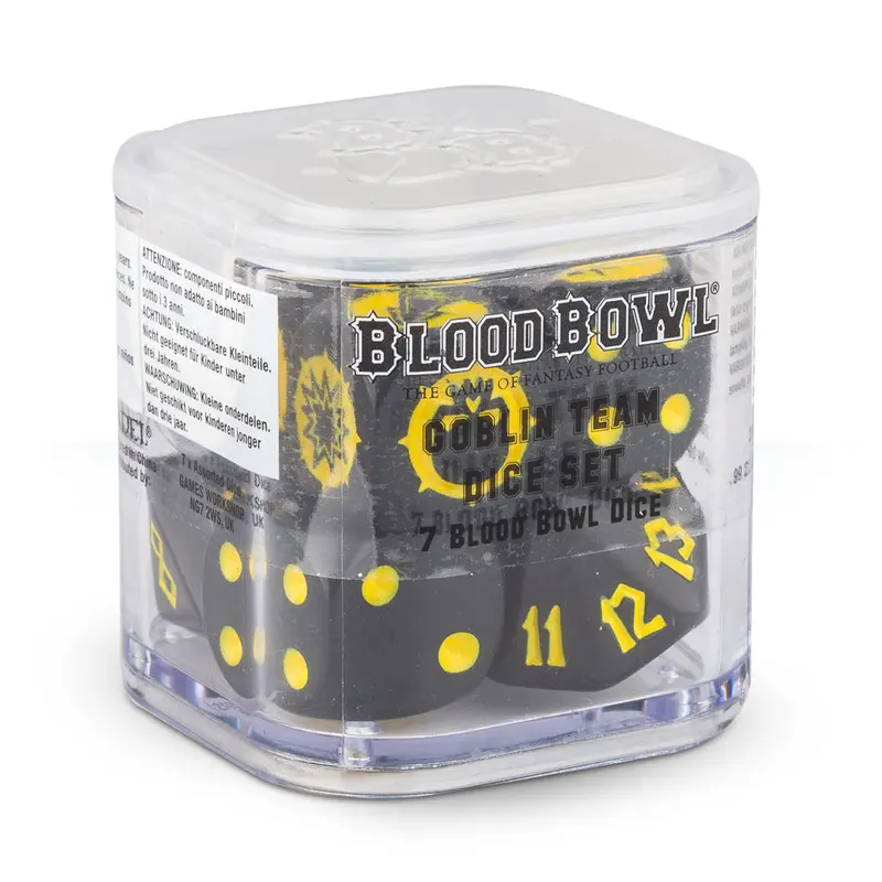 Blood Bowl - Goblin Team Dice Set