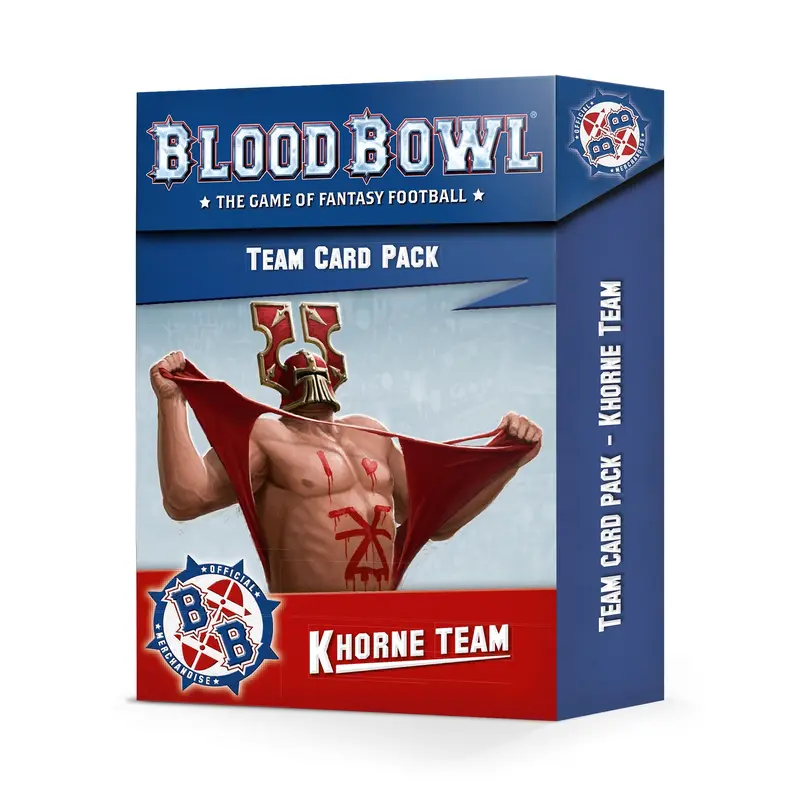 Blood Bowl - Khorne Team Card Pack (200-96)