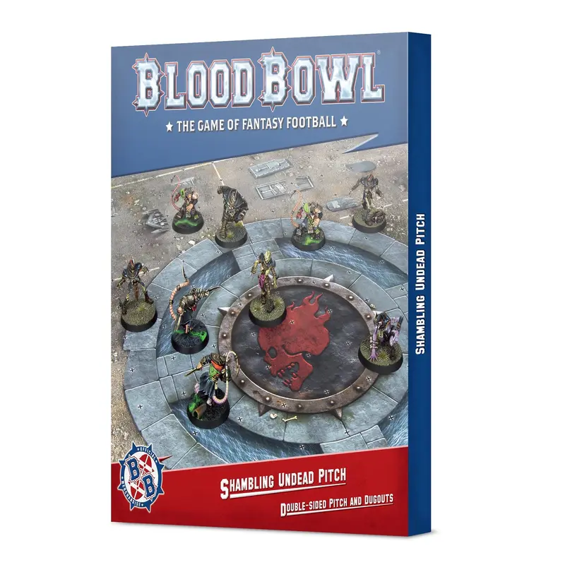 Blood Bowl - Shambling Undead Pitch & Dugouts (200-56)