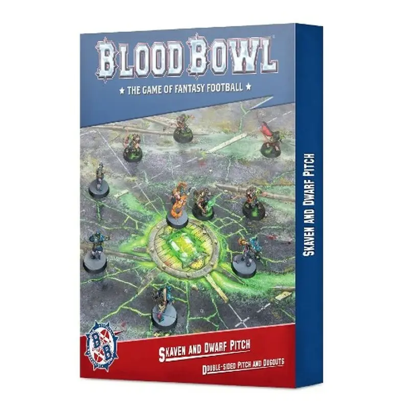Blood Bowl - Skaven and Dwarf Pitch