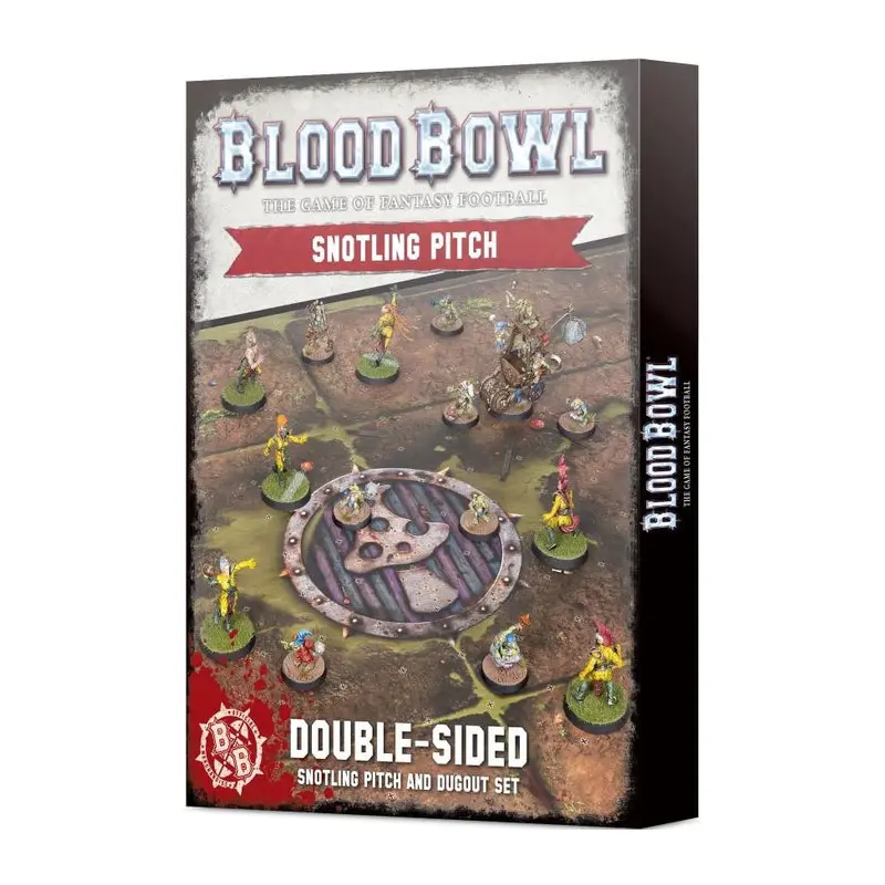 Blood Bowl - Snotling Team Pitch & Dugouts (202-03)
