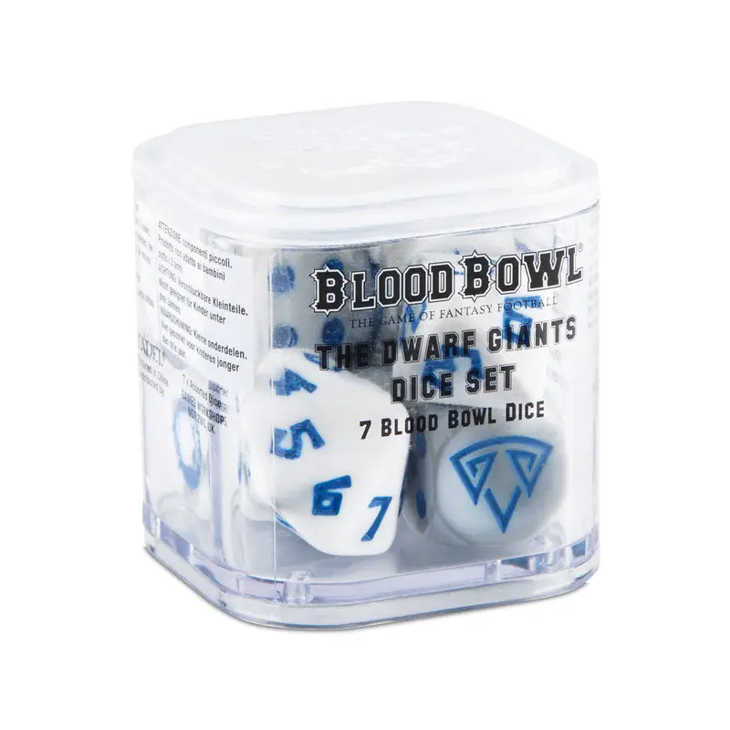 Blood Bowl - The Dwarf Giants Dice Set