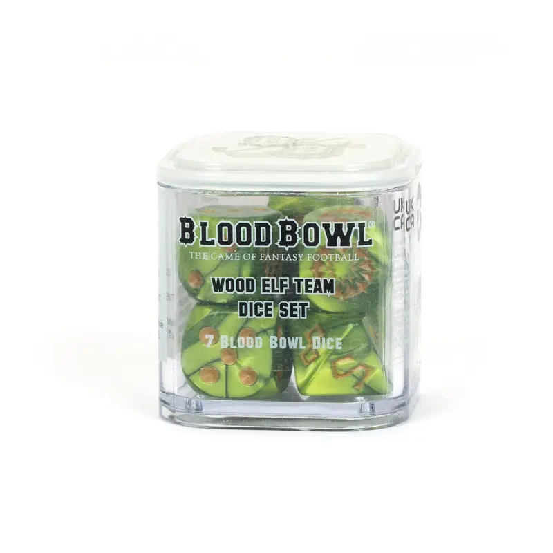 Blood Bowl - Wood Elf Team Dice (200-63)