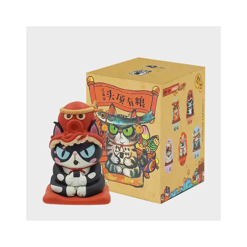 Blind Box - Cat Headtop with Fish