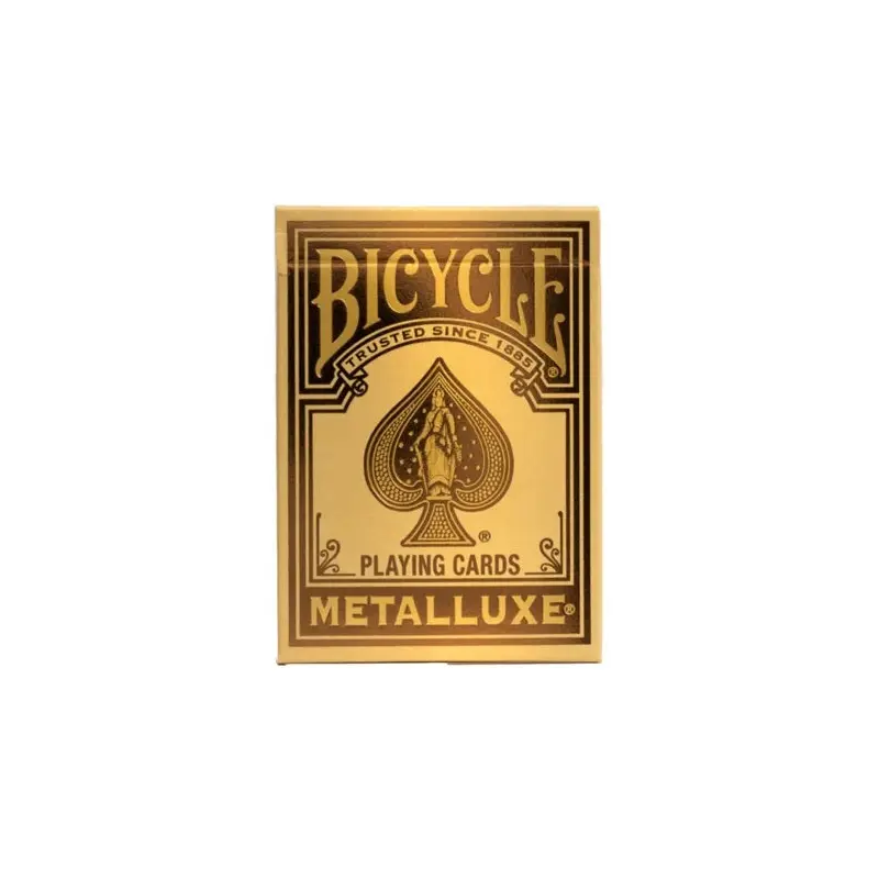 Bicycle MetalLuxe Gold 2022 Playing Cards
