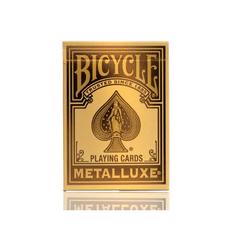 Bicycle Metalluxe Orange Playing Cards