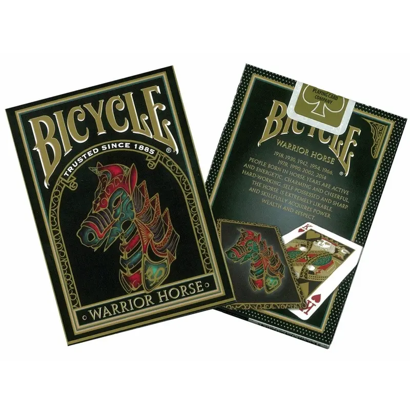 Bicycle Poker Warrior Horse
