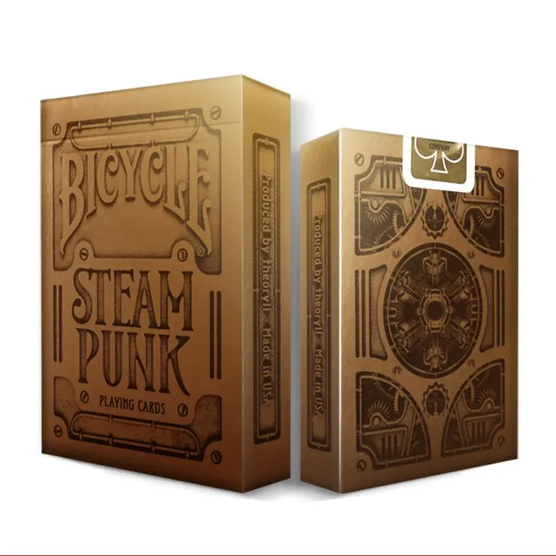 Bicycle Steampunk Bronze Playing Cards
