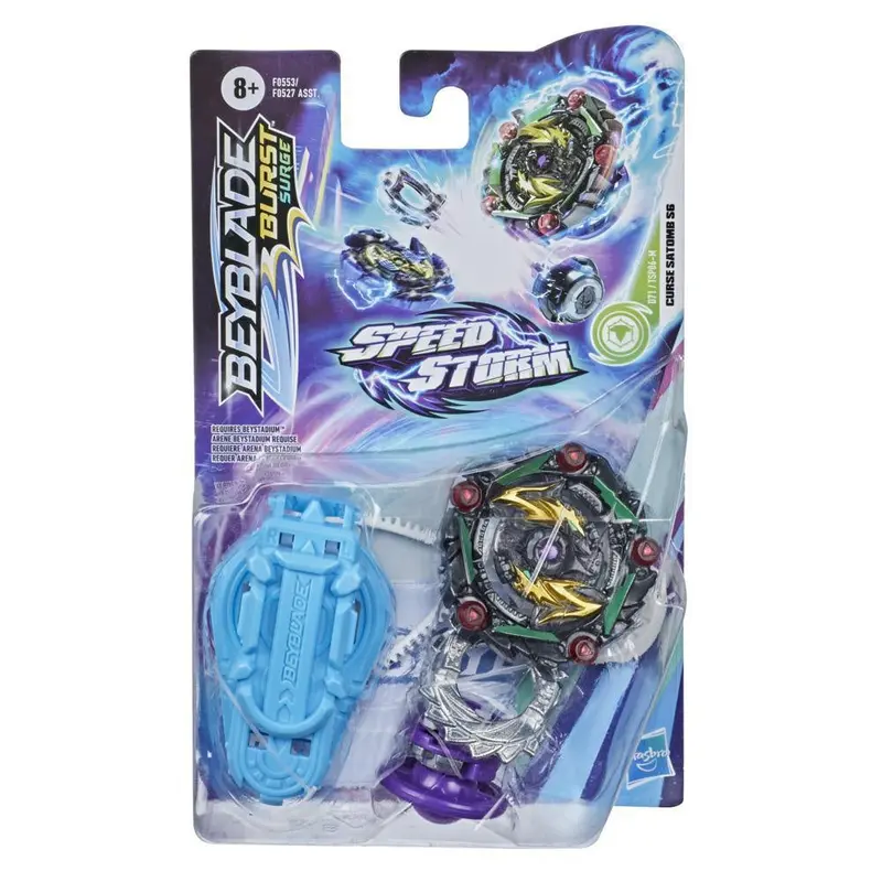 Beyblade Speedstorm Starter/Curse Satomb S6