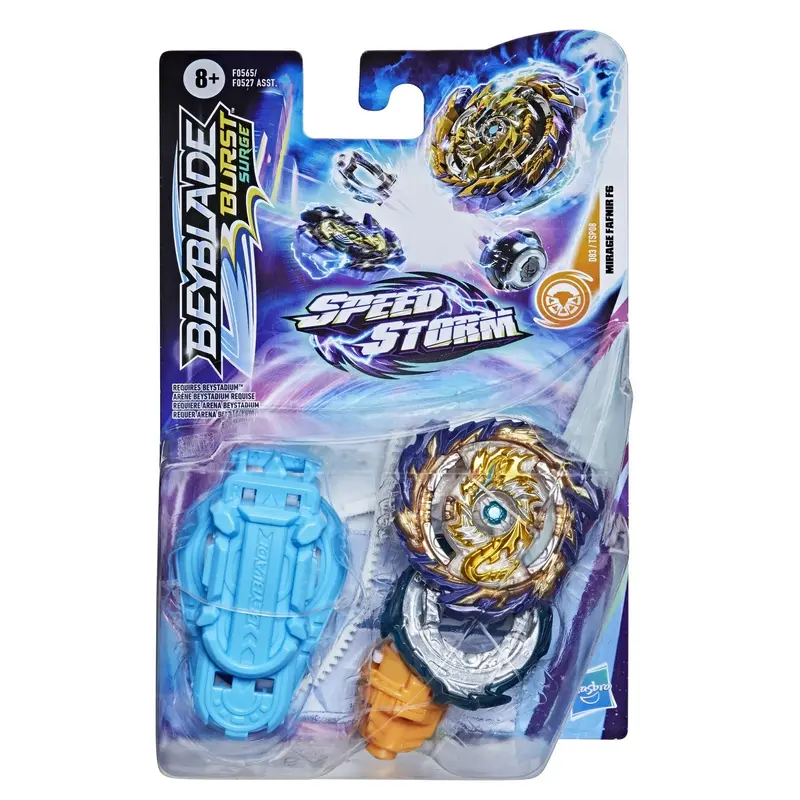 Beyblade Speedstorm Starter Mirage Fafnir F6